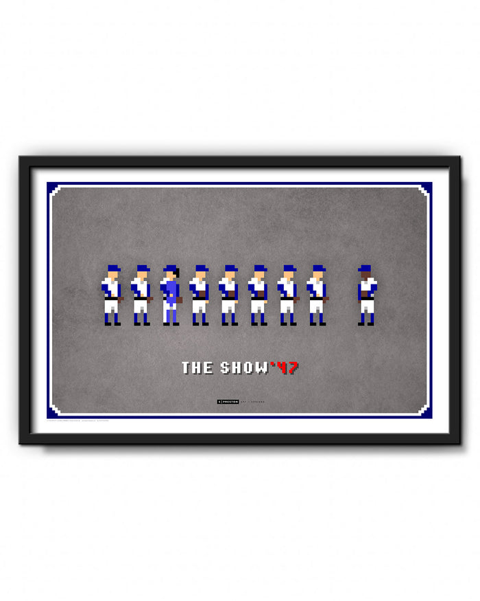 8-Bit Color Barrier Poster Print