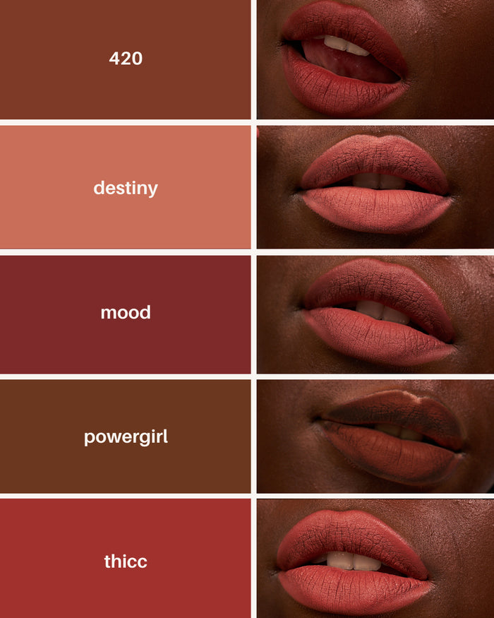 #AirMatte - transfer proof matte lip crayon