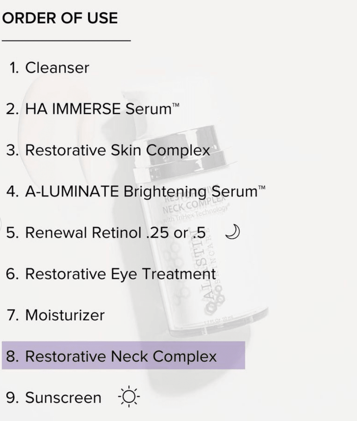 Alastin Restorative Neck Complex by Alastin at Beauty Culture MedSpa