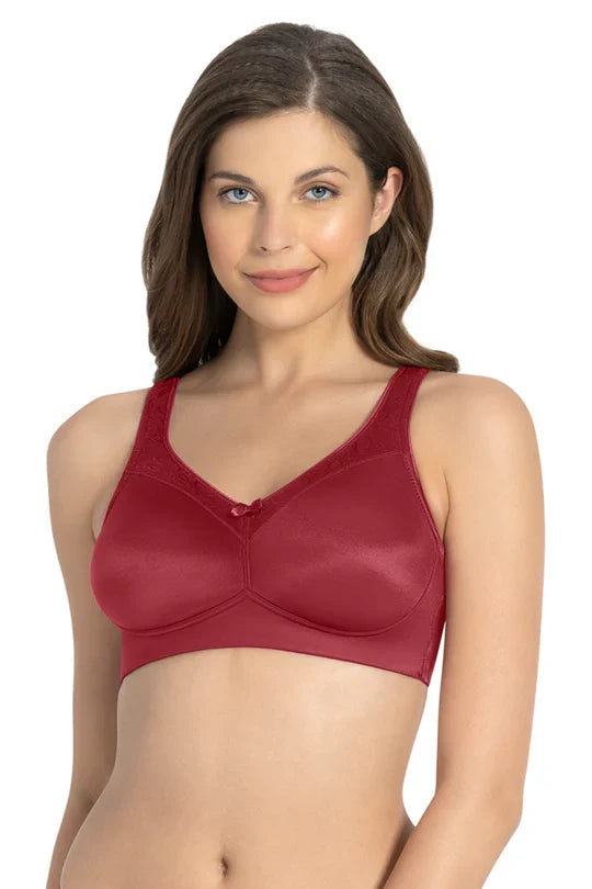 Amante Elegant Support Bra - BRA78001 Henna