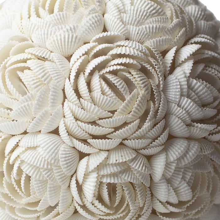 Boho Sea Shell Lamp - Rose Globe - 20cm 🇬🇧