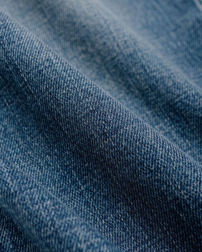 lost & found Carhartt Work In Progress Carhartt W.I.P. Aaron Pant Blue Dark Used Wash