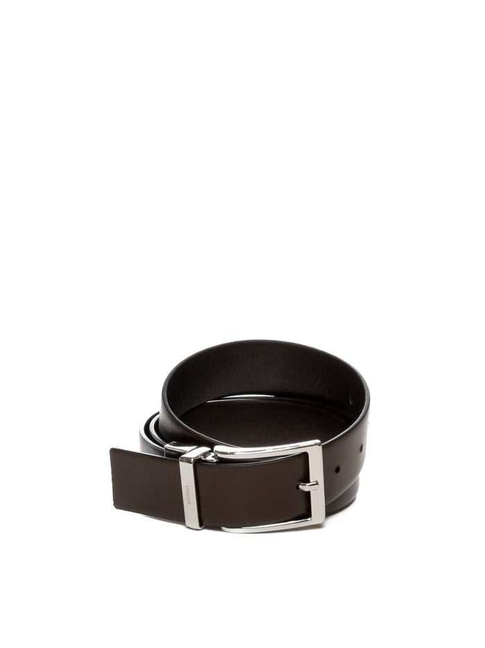 GUESS Cintura pelle moro BM7866 P6135 MILANO-BROWN