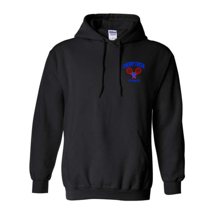 Creek Tennis Basic Black SMALL RACQUET Hoodie