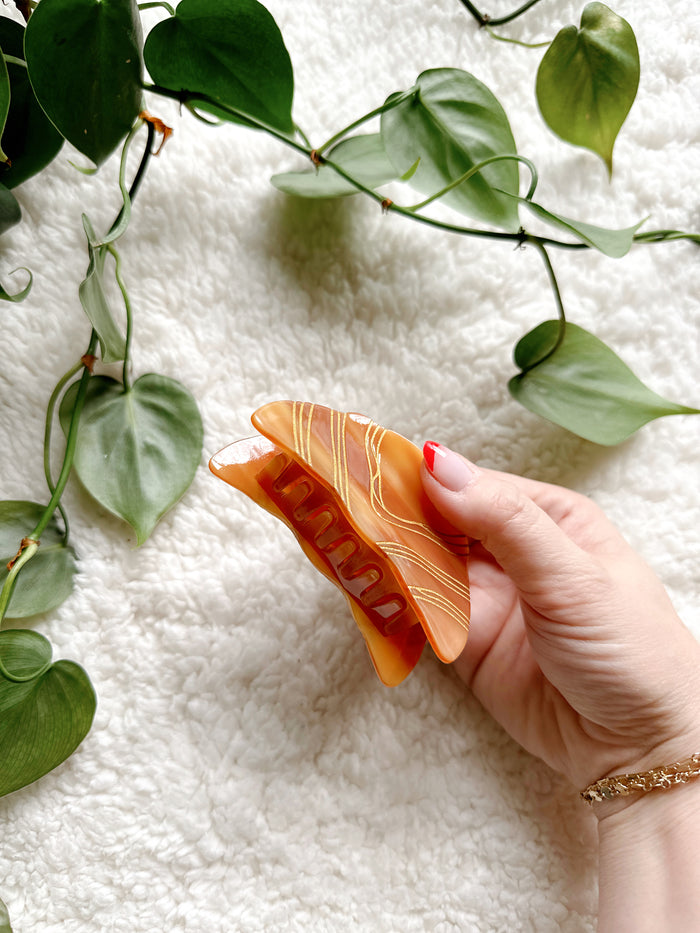 Croissant Claw Clip