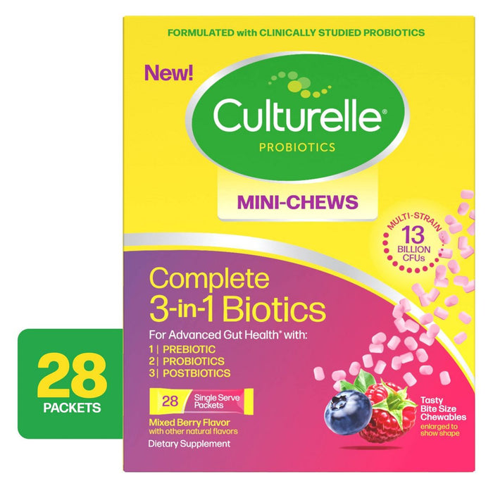 Culturelle Complete 3-in-1 Biotics Packets (28ct)