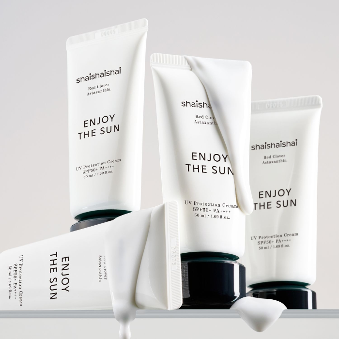 ENJOY THE SUN UV Protection Cream SPF50+ PA++++ – Protectie Solara Ridicata Pentru Un Tenn Hidratat Si Luminos