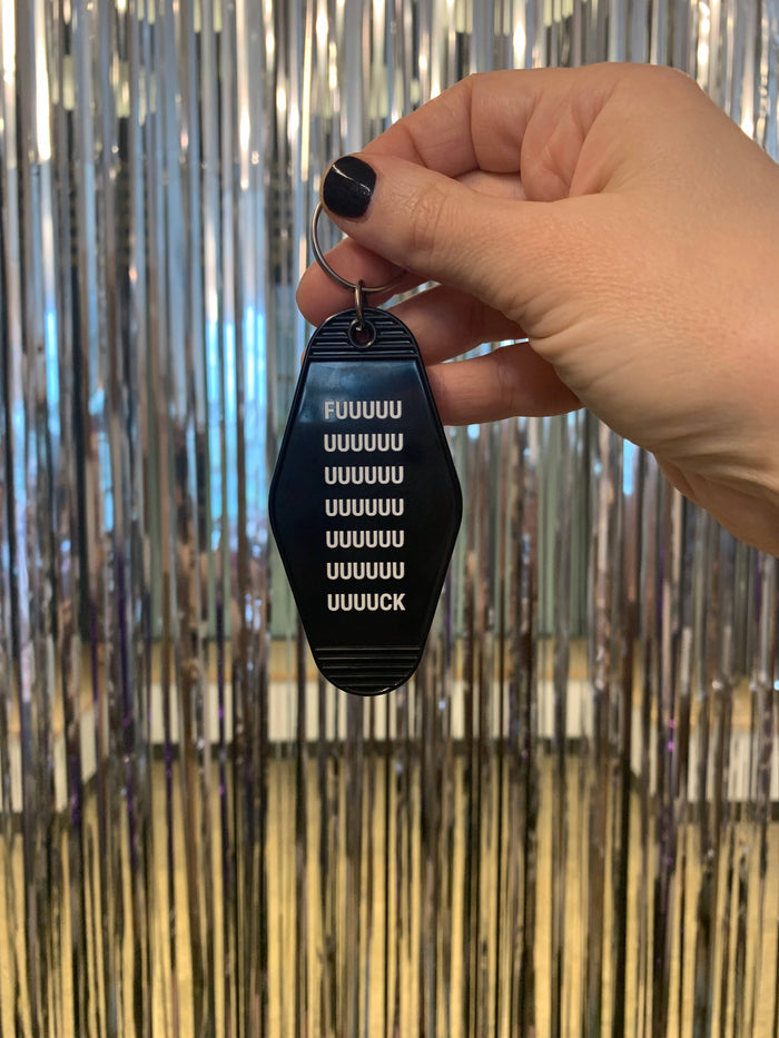 Fuuuuuuuuuuuck Motel Keychain
