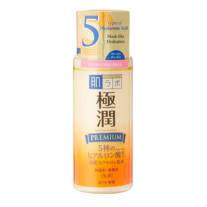 Hada Labo Gokujyun Premium Hyaluronic Moisturizing Milk 4.73oz/140ml