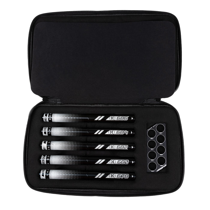 LAZR Elite Nexus Barrel Kit - 15" Silver/Black Black Inserts - Cocker Threads