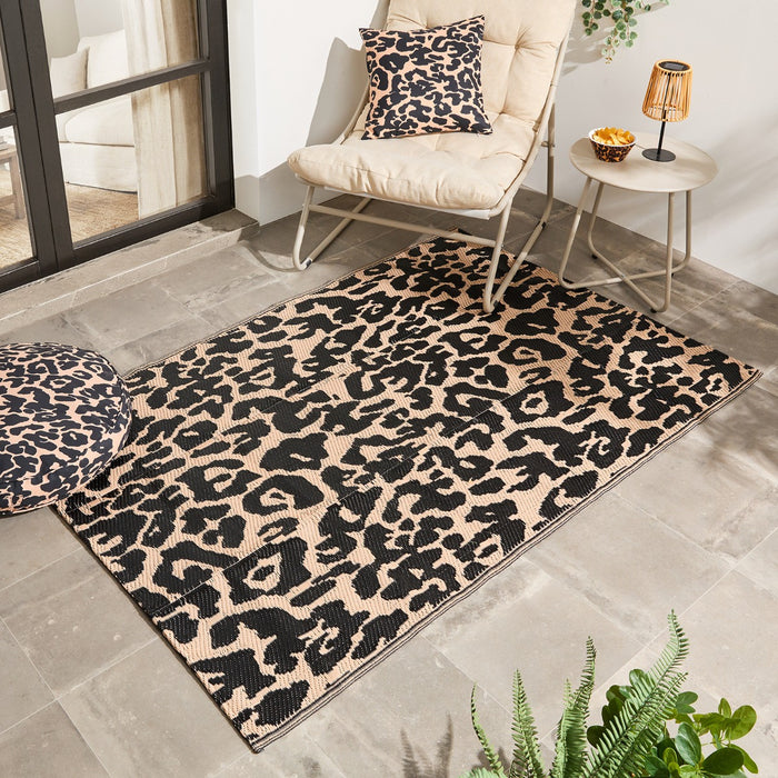 Leopard Print Outdoor Rug 🇬🇧