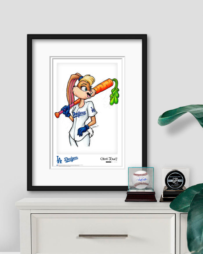 Lola Bunny x MLB Dodgers Limited Edition Art Print
