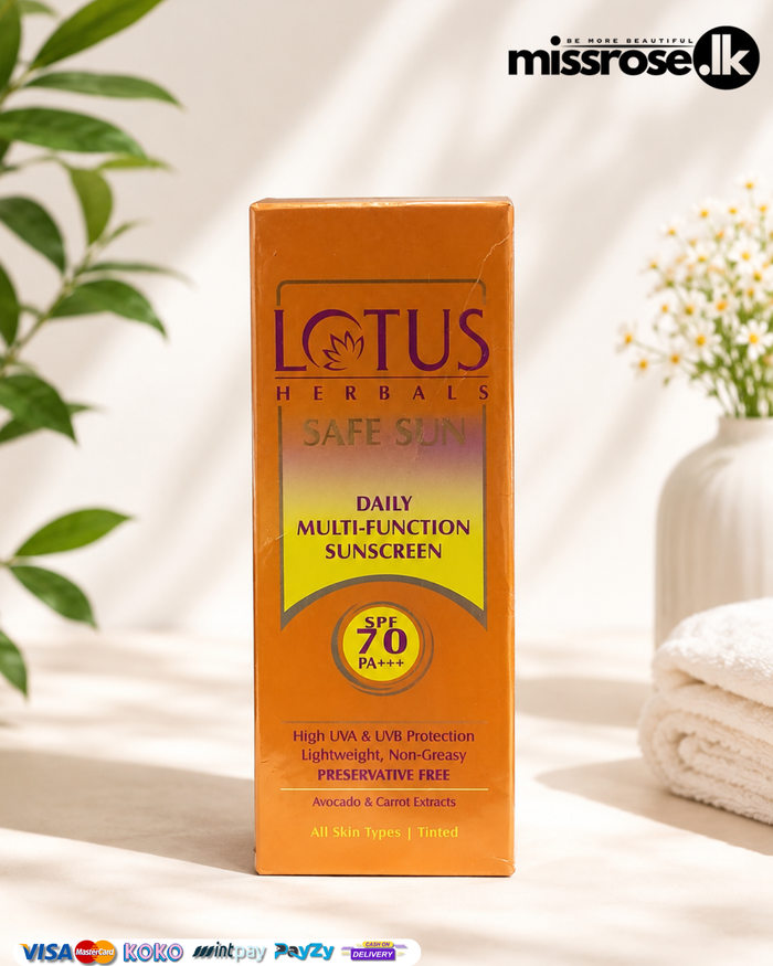 Lotus Herbals Safe Sun Daily Multi-Function SPF 70 PA+++