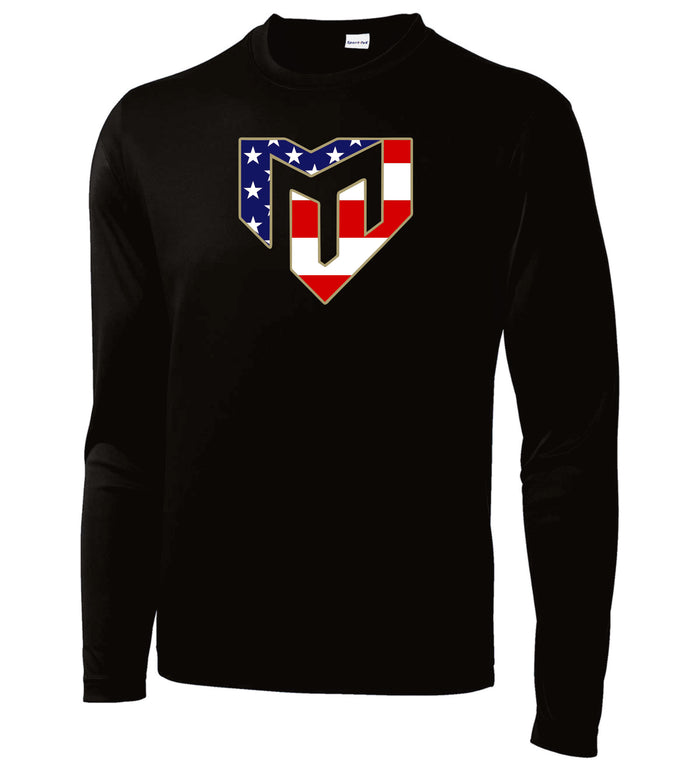 Magic Wicking Long Sleeve Tee- USA Design