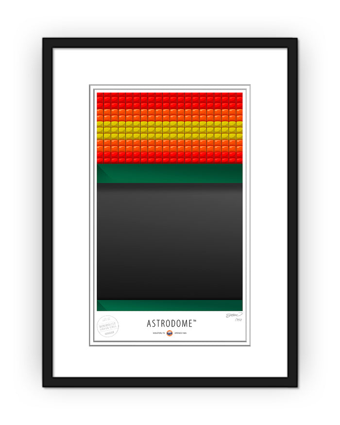 Minimalist Astrodome Art Print