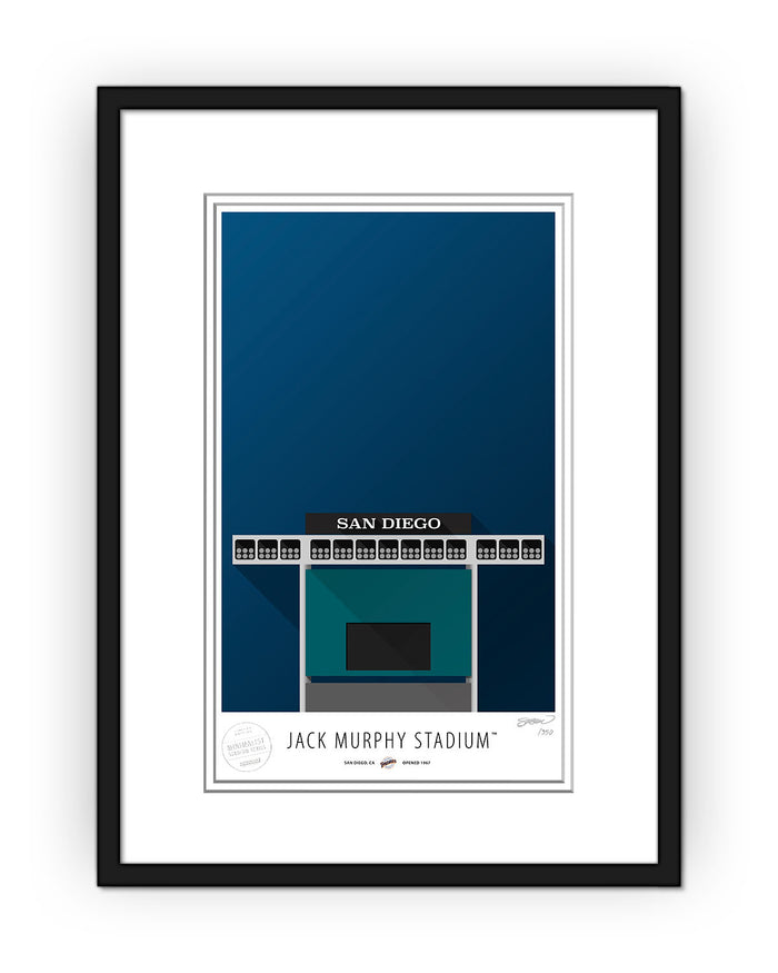 Minimalist Jack Murphy Stadium