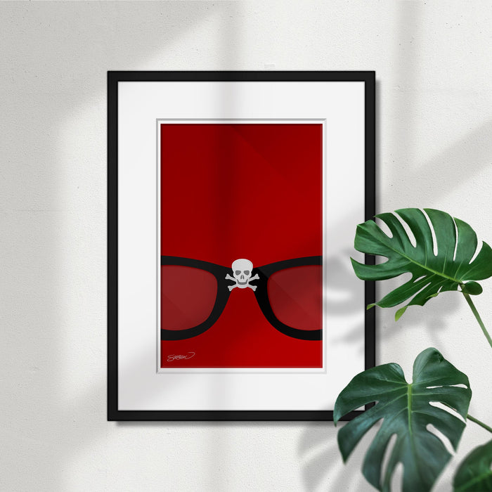 Minimalist Major League Art Print