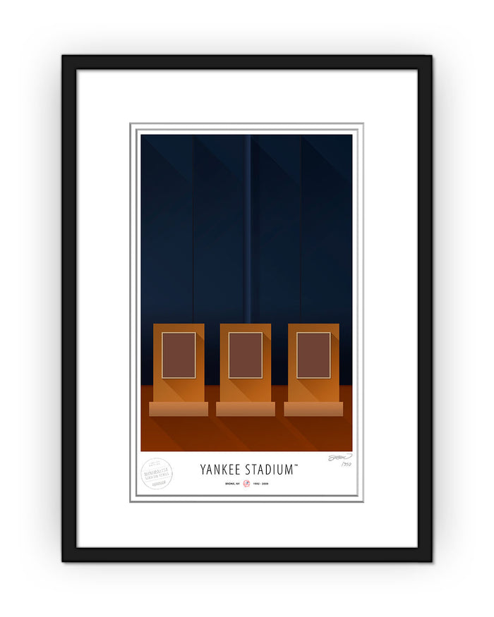 Minimalist Old Yankee Stadium