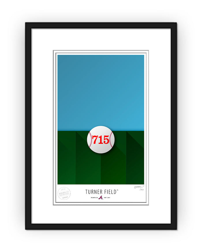 Minimalist Turner Field Art Print