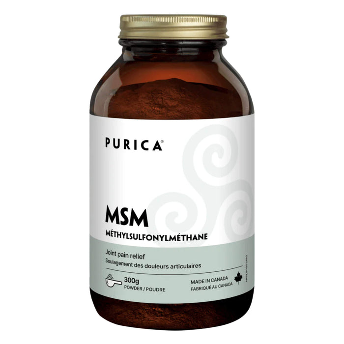 Bottle of Purica MSM Powder 300g