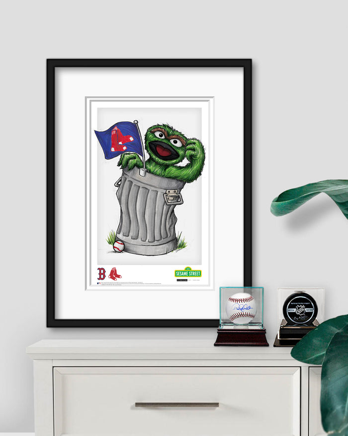 Oscar Rep Your Colours x MLB Red Sox Limited Edition Art Print