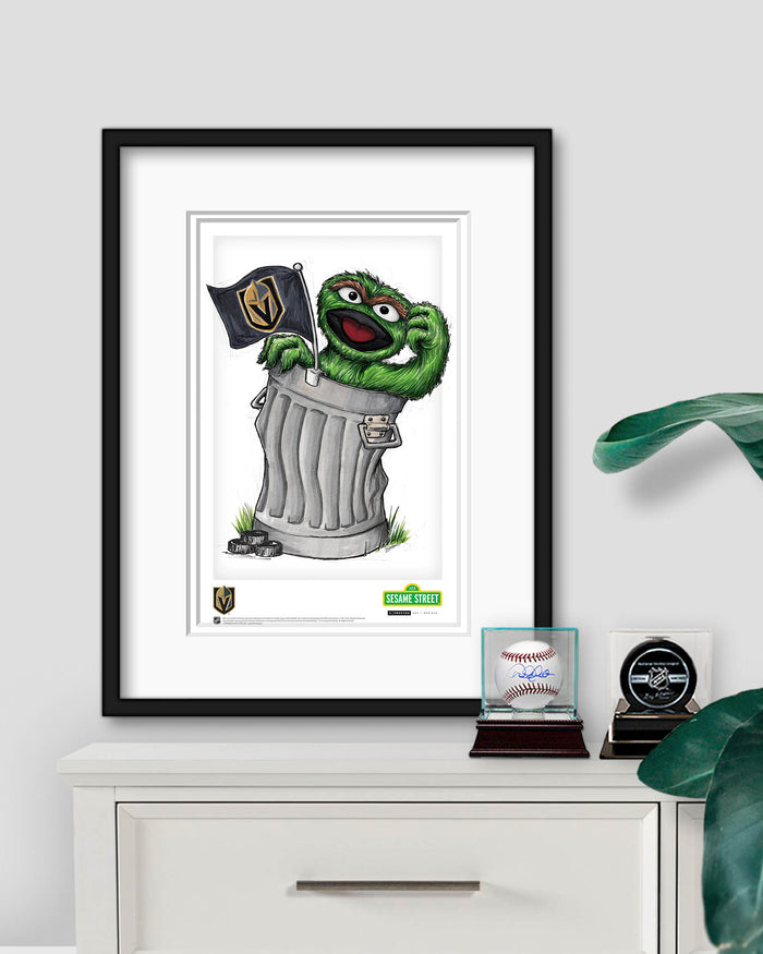 Oscar Rep Your Colours x NHL Golden Knights Limited Edition Art Print