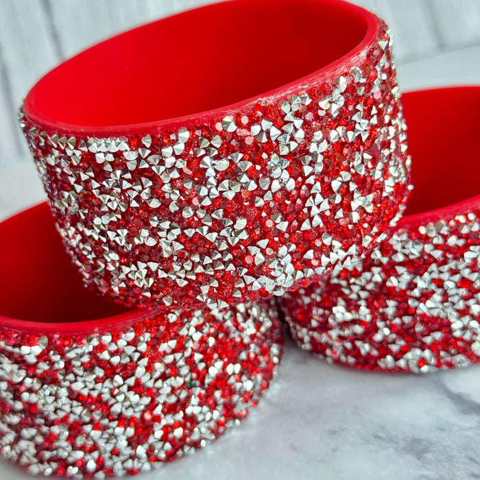 Peppermint Druzy BLING Boot