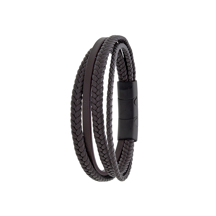 Polo Exchange Men Bracelet ST46-DSC0159 Coffee
