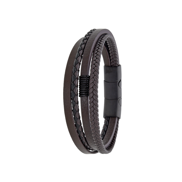 Polo Exchange Men Bracelet ST46-DSC0173 Coffee