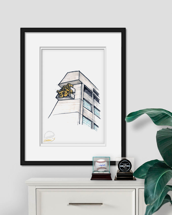 Rogers Centre Ink Sketch Limited Edition Art Print