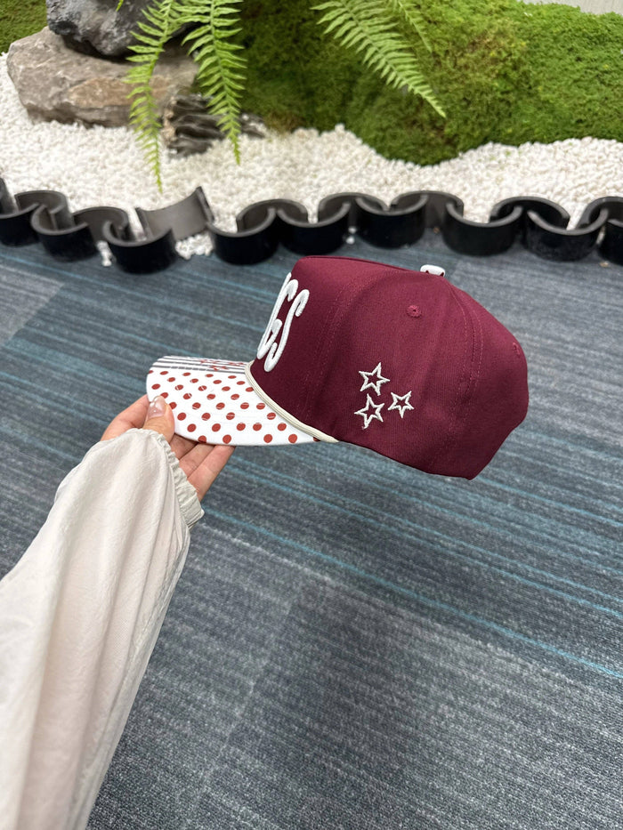 School 3D Embroidered Trucker Hats: Rebs