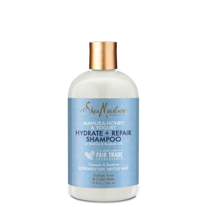 SHEA MOISTURE Hydrate + Repair Shampoo - Manuka Honey & Yogurt شامبو الشعر