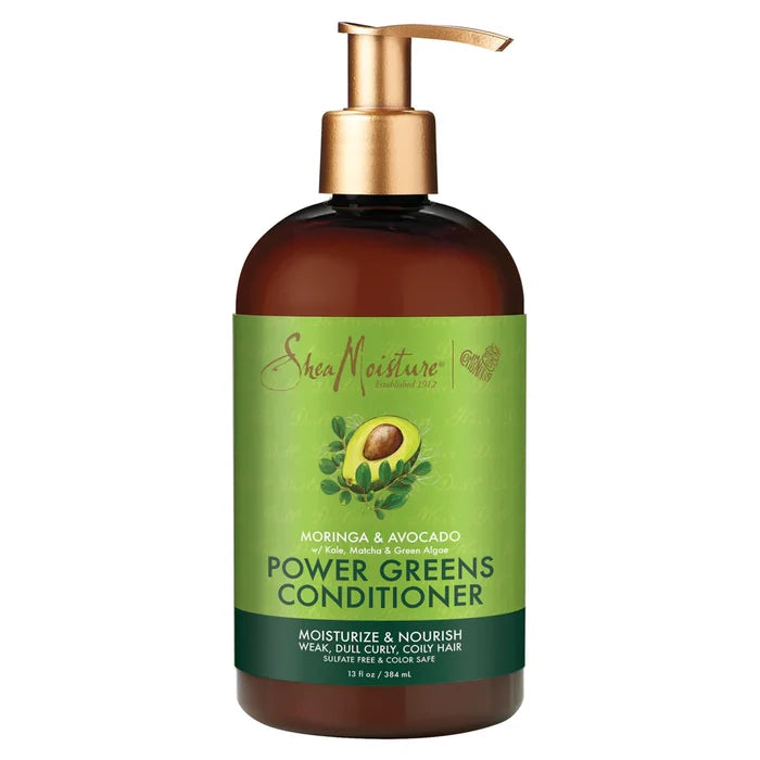 SHEA MOISTURE Moriga & Avogado With Kale Matcha & Green Algae Power Greens Conditioner بلسم الشعر
