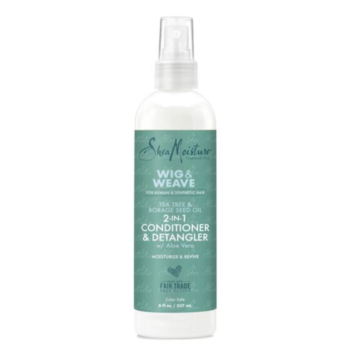 SHEA MOISTURE Wave And Wig For Human & Styling Hair Tea Tree & Borage Seed Oil w/ Aloe Vera