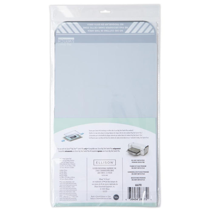 Sizzix - Big Shot Switch Plus Premium - Crease Pad - Standard