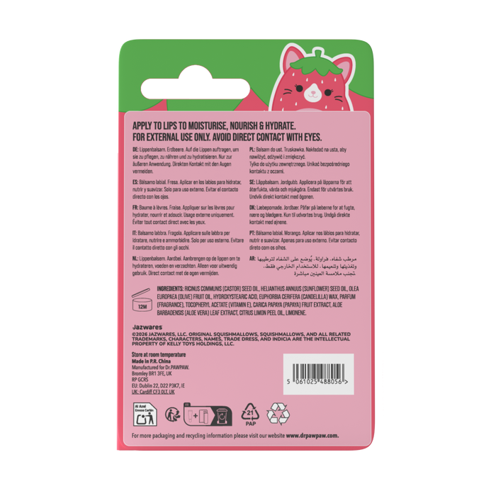 Squishmallow x Dr.PAWPAW Olma Lip Balm