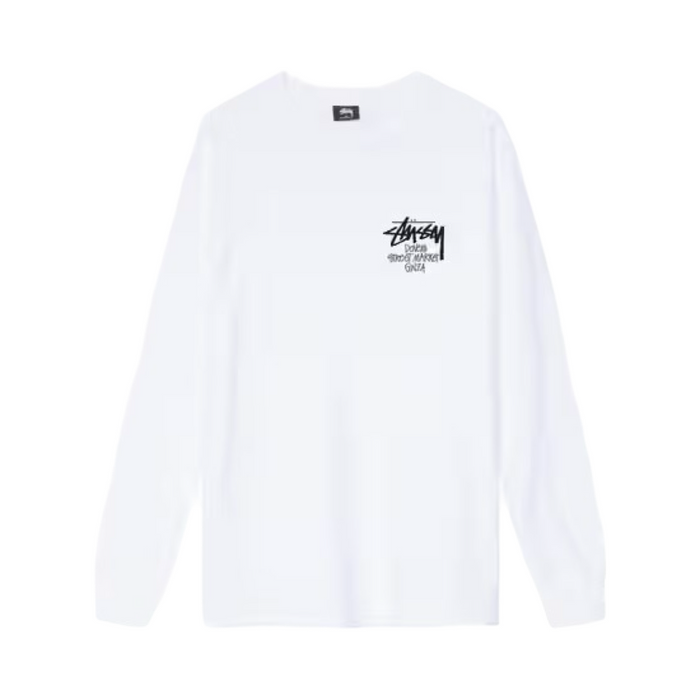 Stussy x Dover Street Market Ginza Long Sleeve White