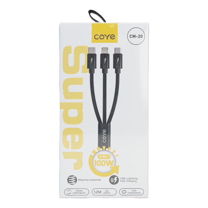 Super 3 in 1 100W Cable