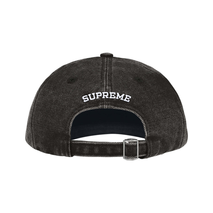 Supreme Washed S Logo Cap Black