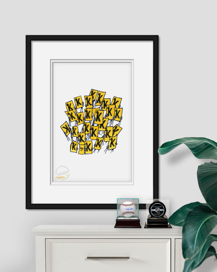 T-Mobile Park Ink Sketch Limited Edition Art Print