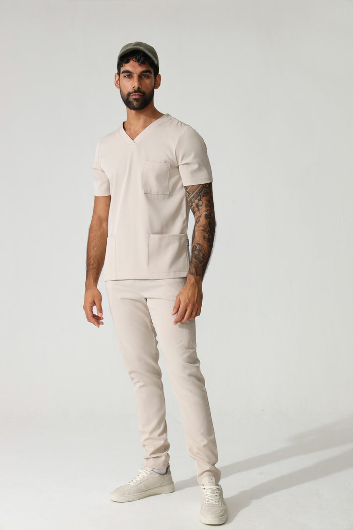 THE MENS V-NECK TOP - Greens Medi Scrubs South Africa - Premium Medical Uniforms & Apparel - Delivery Across SA