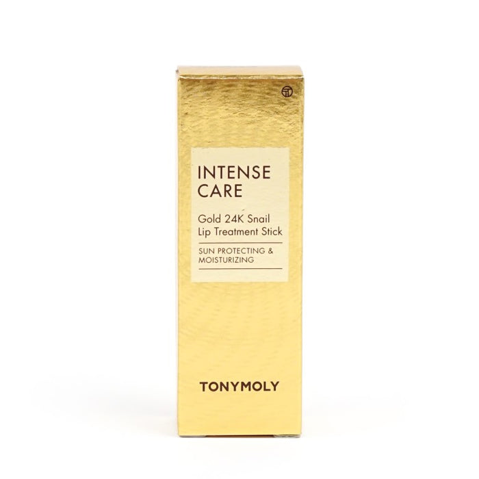 TONYMOLY Intensive Care Gold 24k Snail Lip Treatment Stick مرطب الشفاه بالذهب والحلزون
