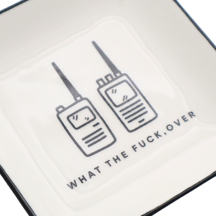 What The Fuck Over Square Trinket Tray