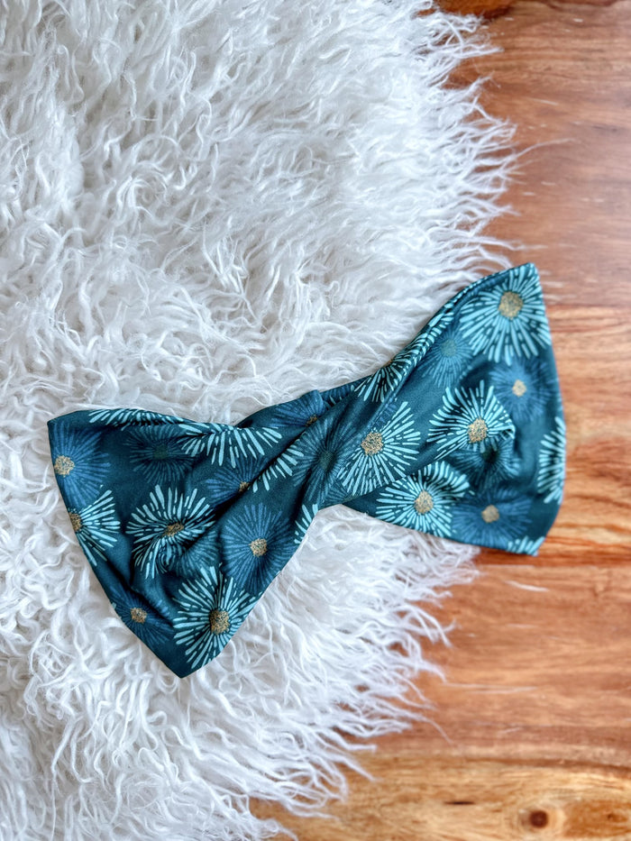 Wideband - Teal Flower Burst