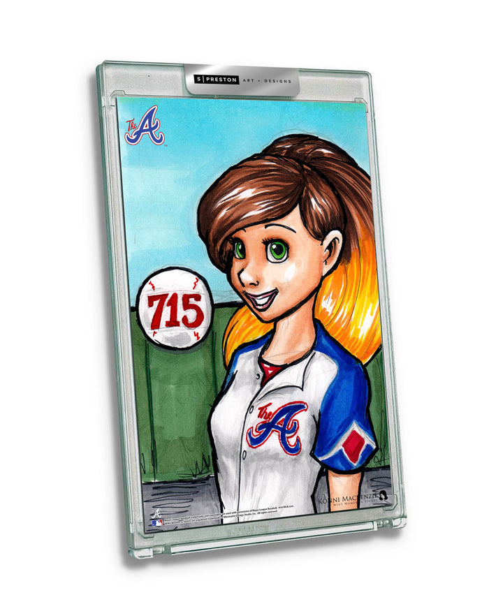 WinS® Atlanta Braves City Connect - Konni Mackenzie Art Card Slab
