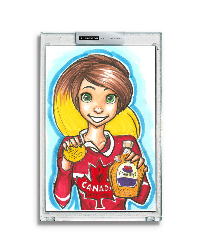 WinS® Every Day Konni Mackenzie Original Art - Four Nations Cup