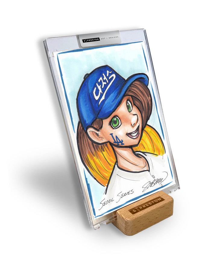 WinS® Every Day Konni Mackenzie Original Art Slab 2024-03-20 Seoul Dodgers