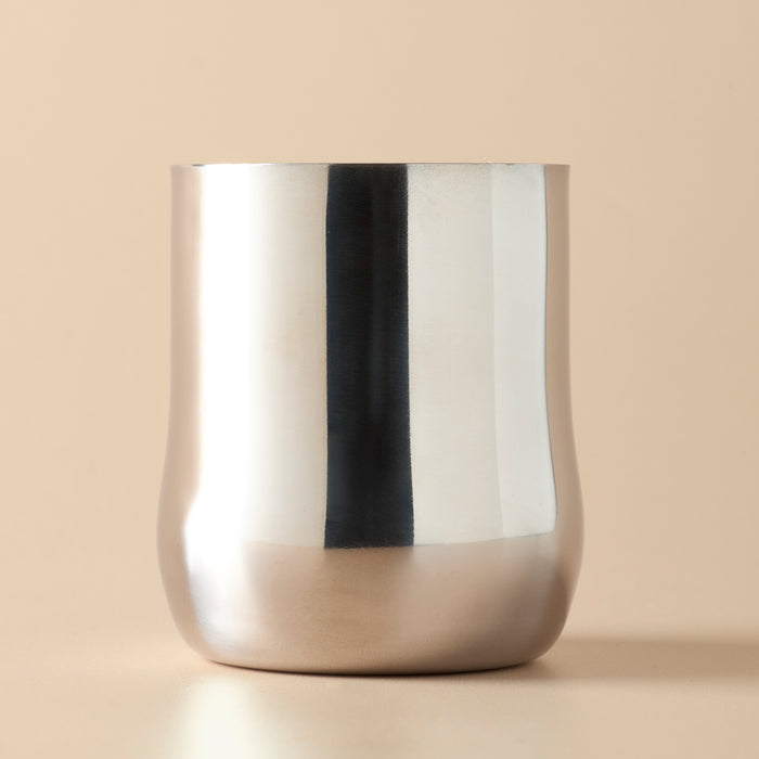 12.7 oz Stainless Steel Candle Jar - Silver