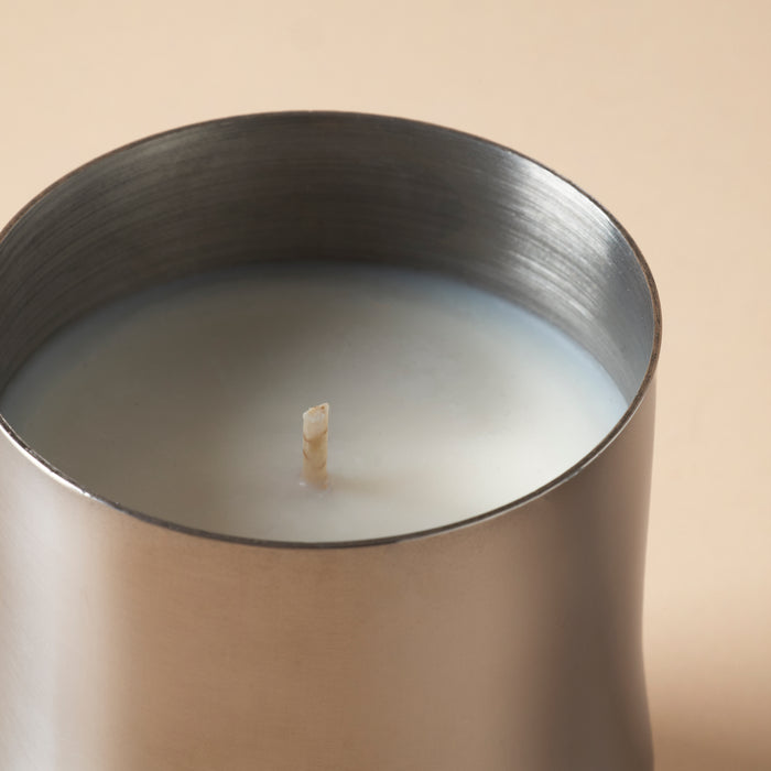 12.7 oz Stainless Steel Candle Jar - Silver