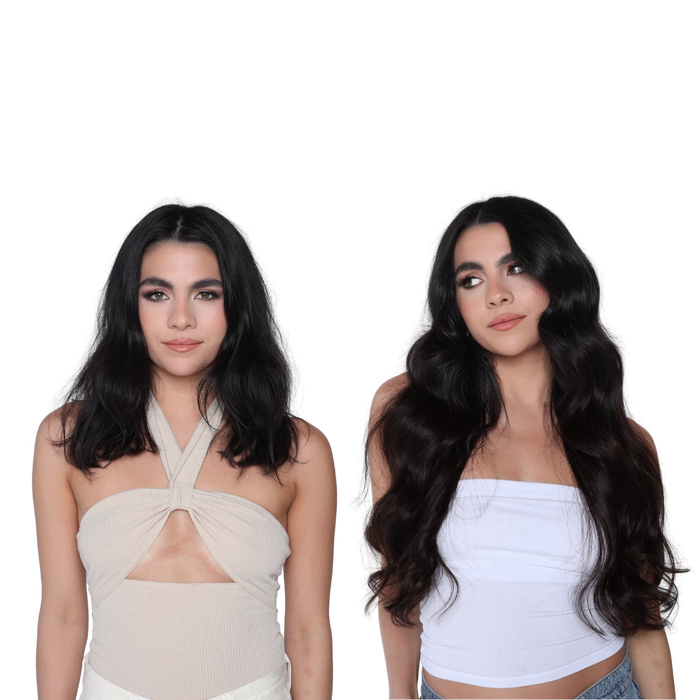#1B   |  WAVY: Keratin Fusion Extensions